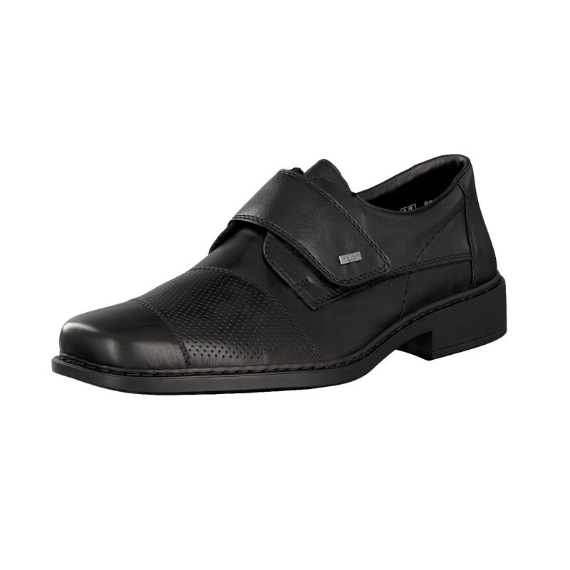 Sapato Velcro Rieker B0857-00 Para Homem - Pretas